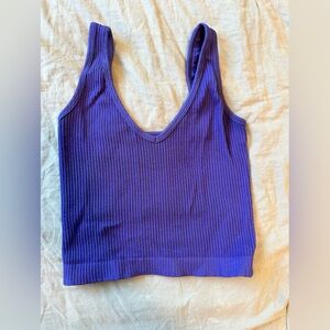 Free People Purple Tank Top
